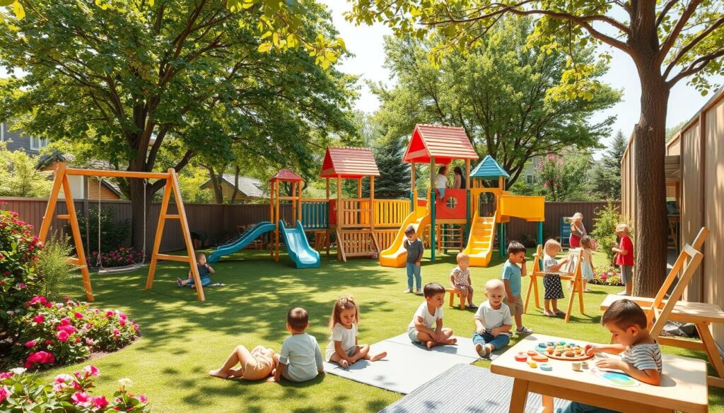 Betreuungsumfeld für Kinder