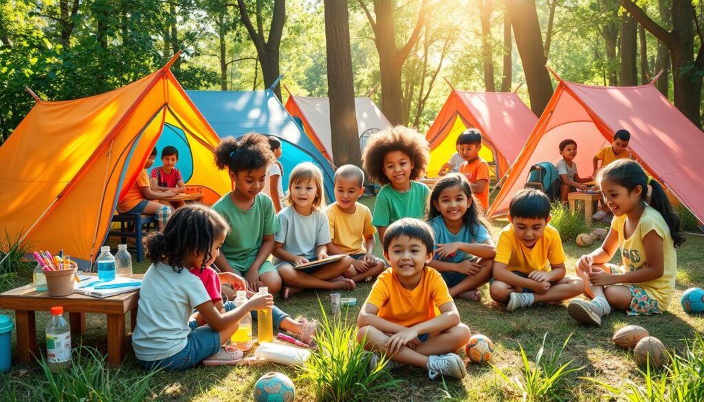 Bildungsprogramme in Sommerfreizeiten