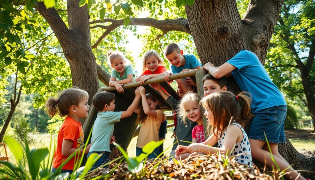 Erlebnispädagogik bei Kindern